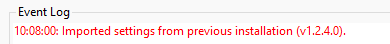 232key Pro settings imported