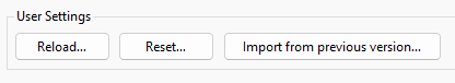232key import settings from previous version