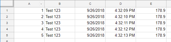 Line numbers and comment